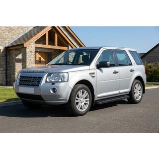 Allmond Black sivuportaat (2 kpl, alumiini) Land Rover Freelander II 2006–2014 kuva 1