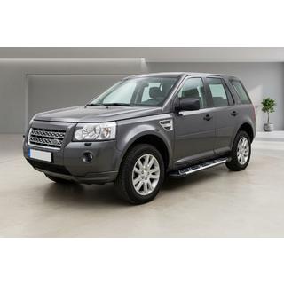 Sunrise sivuportaat (2 kpl, alumiini) Land Rover Freelander II 2006–2014 kuva 1
