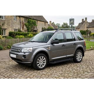 RedLine Black sivuportaat (2 kpl, alumiini) Land Rover Freelander II 2006–2014 kuva 1
