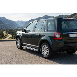 Rainbow sivuportaat (2 kpl, alumiini) Land Rover Freelander II 2006–2014 kuva 1