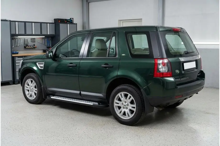Land Rover Freelander II 2006–2014 Allmond Grey -sivuporrassarja (2 kpl, alumiini) Image