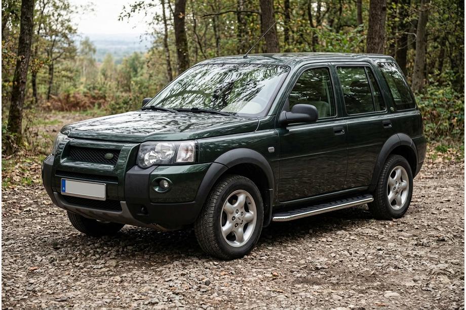 Land Rover Freelander I 1997–2006 Maydos V1 sivuportaat (2 kpl, ruostumaton teräs) Image