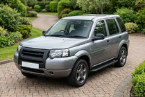Land Rover Freelander I 1997–2006 Allmond Black sivuportaat (2 kpl, alumiini) kuva 1