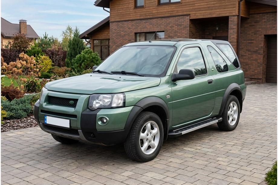 Land Rover Freelander I 1997–2006 RedLine V1 sivuportaat (2 kpl, alumiini) Image