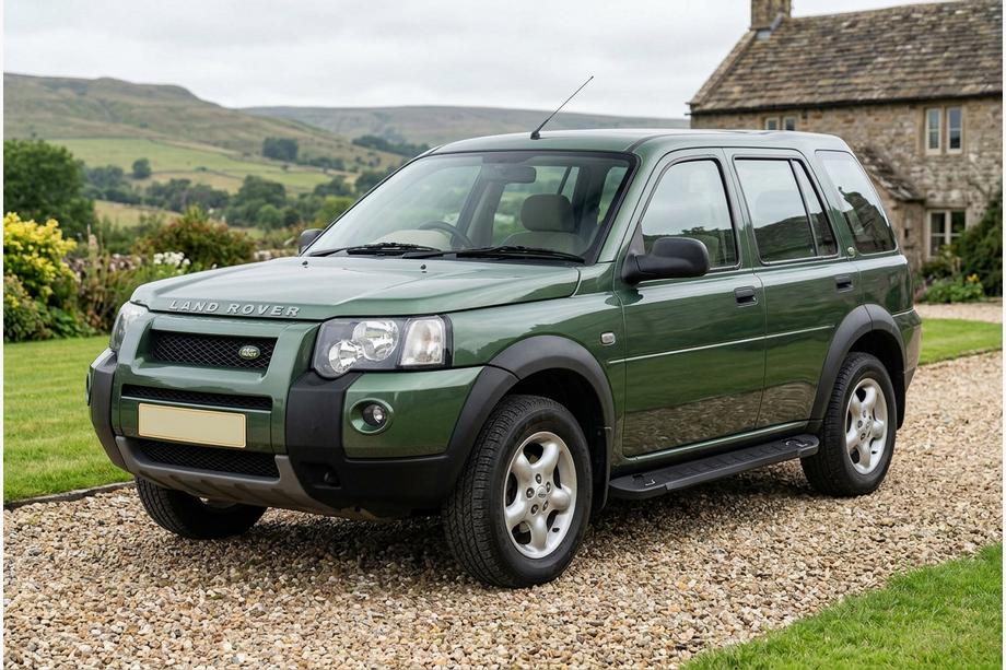 Land Rover Freelander I 1997–2006 RedLine Black sivuportaat (2 kpl, alumiini) Image