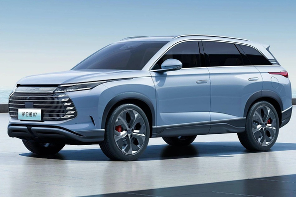 BYD Frigate 07 -katsaus: plug-in-hybridi SUV merihenkisellä muotoilulla Kuva 2