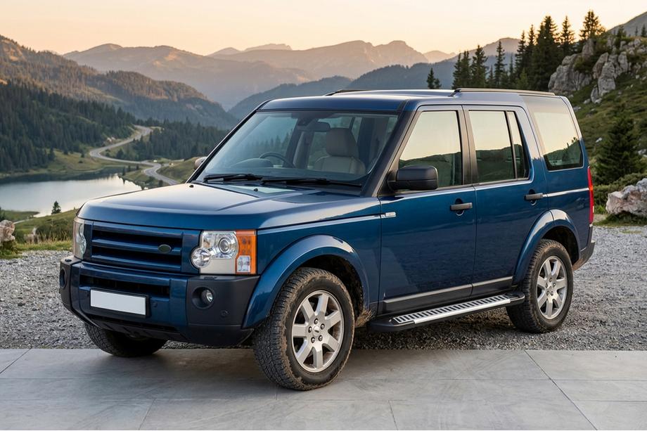 Land Rover Discovery III 2004–2009 Line-astinlaudat (2 kpl, alumiini) Image