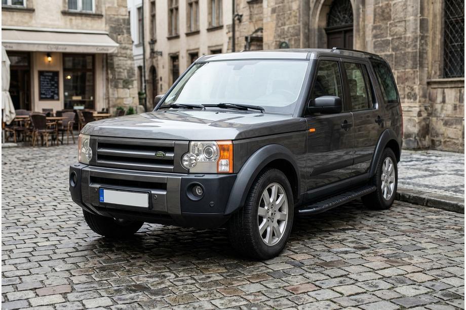 Land Rover Discovery III 2004–2009 Sivuporrast Bosphorus Black (2 kpl, alumiini) Image