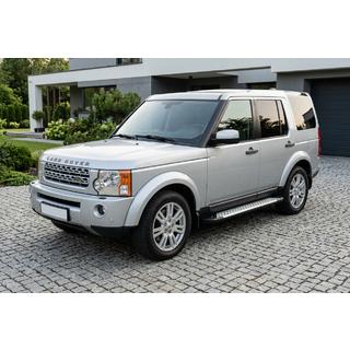 Allmond Grey -sivuporrassarja (2 kpl, alumiini) Land Rover Discovery III 2004–2009 kuva 1