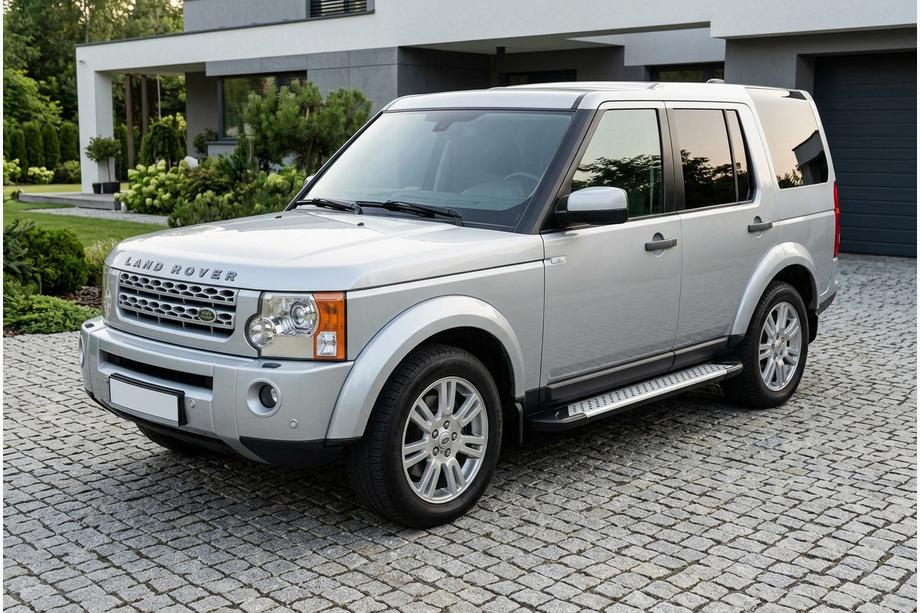 Land Rover Discovery III 2004–2009 Allmond Grey -sivuporrassarja (2 kpl, alumiini) Image