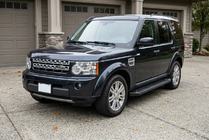 Land Rover Discovery IV 2009–2017 Allmond Black sivuportaat (2 kpl, alumiini) kuva 1