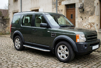 Land Rover Discovery IV 2009–2017 Tayga Grey -sivuaskelmat (2 kpl, alumiini) kuva 1