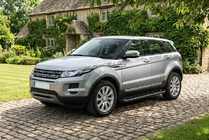 Range Rover Evoque 2012–2018 Allmond Black sivuportaat (2 kpl, alumiini) kuva 1