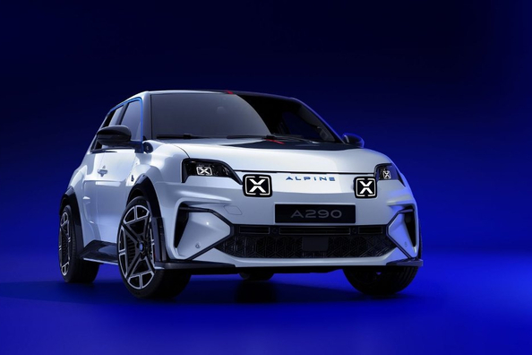 Koeajo: sähköinen hatchback Alpine A290