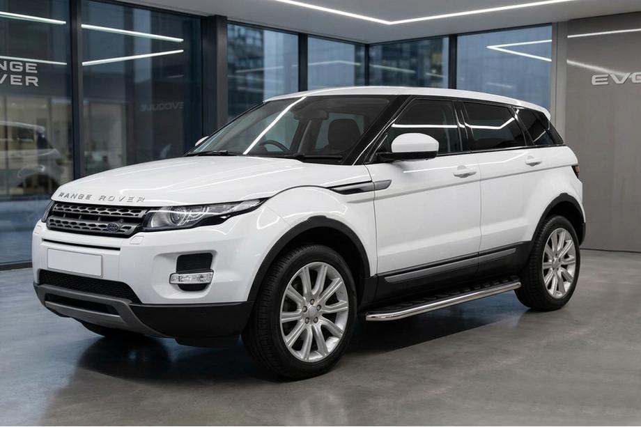 Range Rover Evoque 2012–2018 Maydos V1 sivuportaat (2 kpl, alumiini ↗ ruostumaton teräs) Image