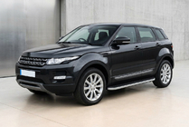 Range Rover Evoque 2012–2018 Tayga Grey -sivuaskelmat (2 kpl, alumiini) kuva 1