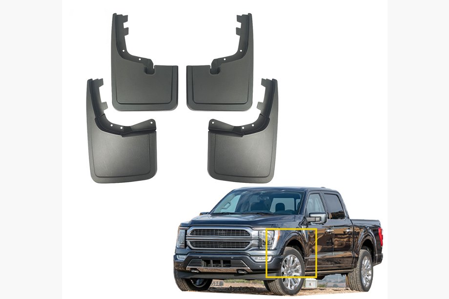 Ford F-150 2020– Premium-roiskeläpät (4 kpl) Image