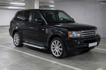 Range Rover Sport 2005–2013 Line-astinlaudat (2 kpl, alumiini) kuva 1