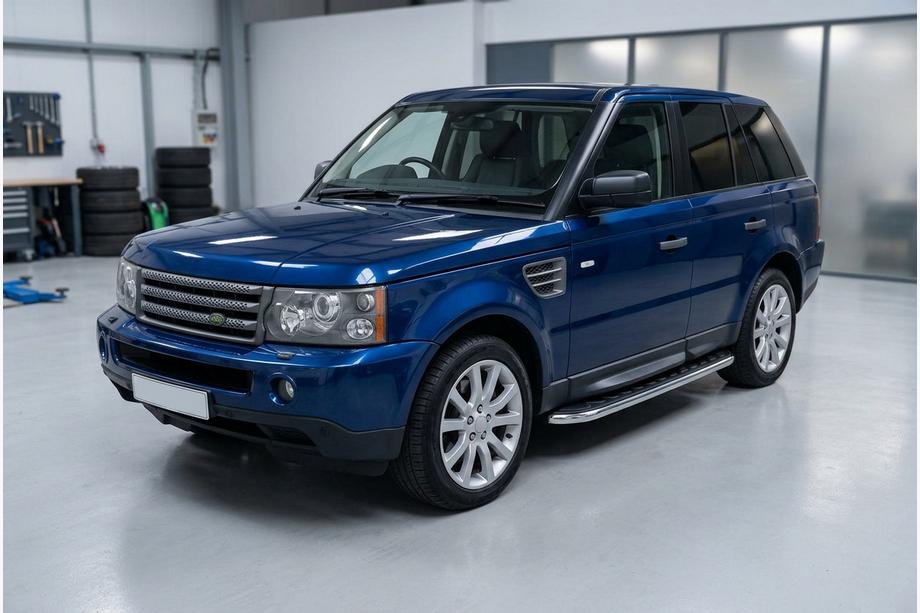 Range Rover Sport 2005–2013 Maydos V1 sivuportaat (2 kpl, alumiini ↗ ruostumaton teräs) Image