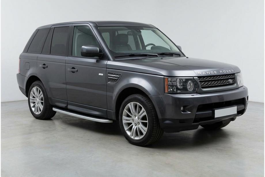 Range Rover Sport 2005–2013 Tayga Grey -sivuaskelmat (2 kpl, alumiini) Image