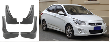 Hyundai Accent 2011–2017 Premium V2 roiskeläpät (4 kpl) kuva 2