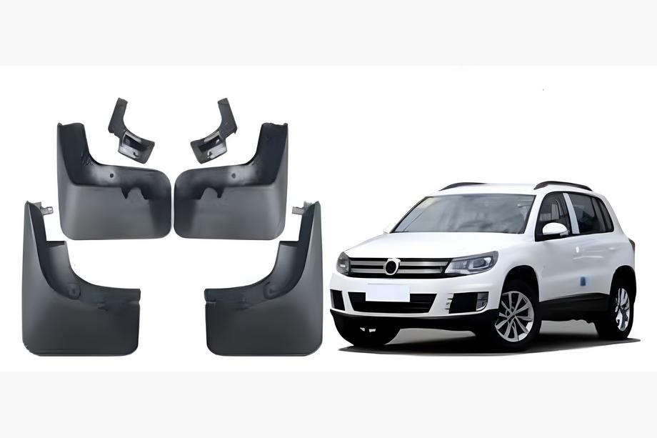 Volkswagen Tiguan 2007–2016 Premium V2 roiskeläpät (4 kpl) Image