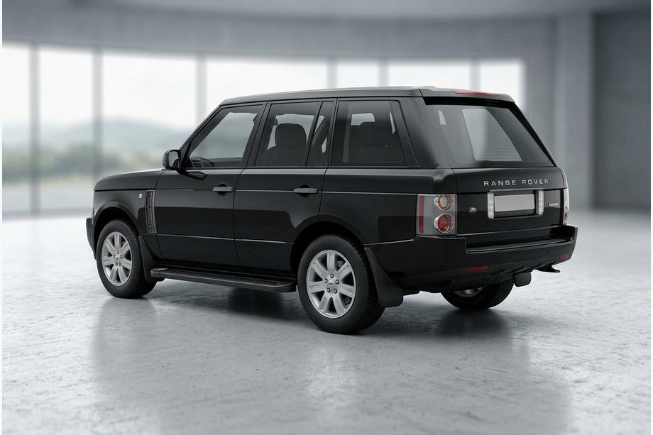 Range Rover III L322 2002–2012 Allmond Black sivuportaat (2 kpl, alumiini) Image
