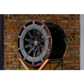 G900 taotut alumiini- ja hiilikuituvanteet (R24, 4 kpl) kuva 1