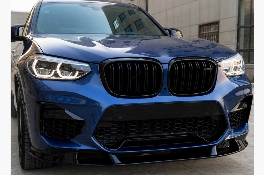 BMW X3 G01 2018– Etuhelma 3D (F97 2018-2022, kiiltävä musta) Image