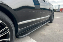 Range Rover IV L405 2013–2021 Sivuporrast Bosphorus Black (2 kpl, alumiini) kuva 4
