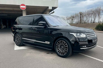 Range Rover IV L405 2013–2021 Sivuporrast Bosphorus Black (2 kpl, alumiini) kuva 2