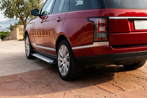 Range Rover IV L405 2013–2021 Sivuporrassarja X5-tyyppi (2 kpl, alumiini) kuva 1