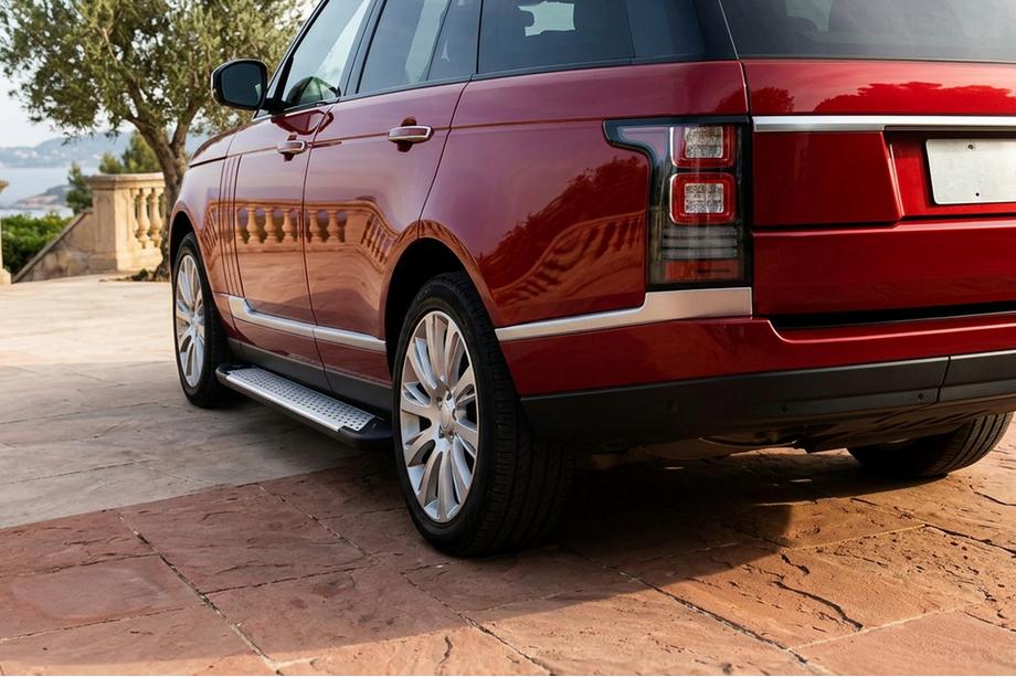 Range Rover IV L405 2013–2021 Sivuporrassarja X5-tyyppi (2 kpl, alumiini) Image