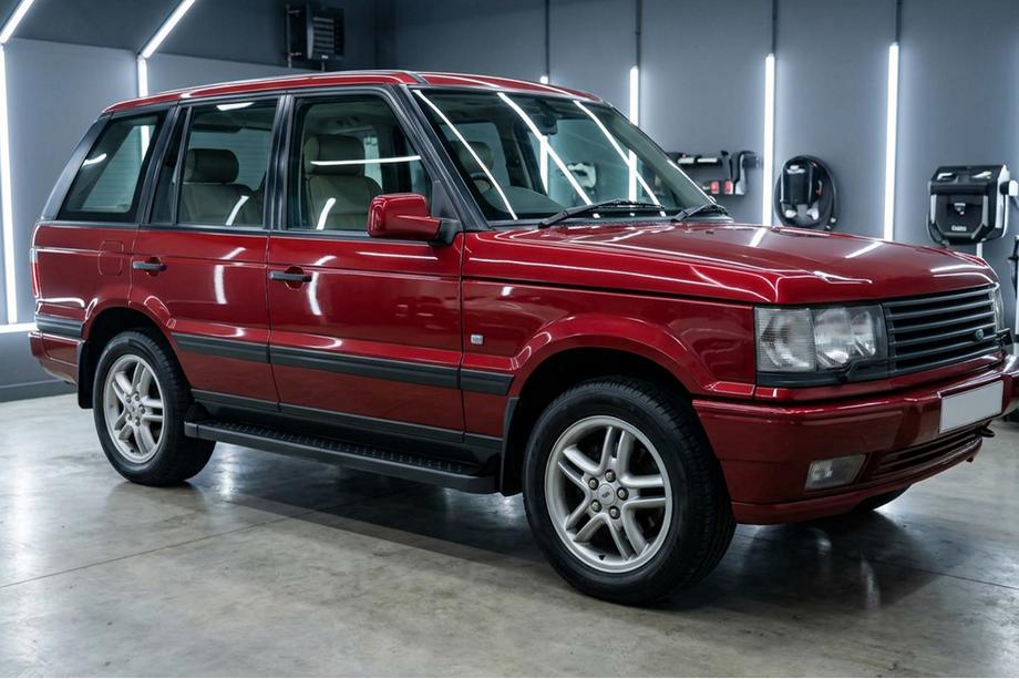 Range Rover II P38A 1997–2002 Allmond Black sivuportaat (2 kpl, alumiini) Image