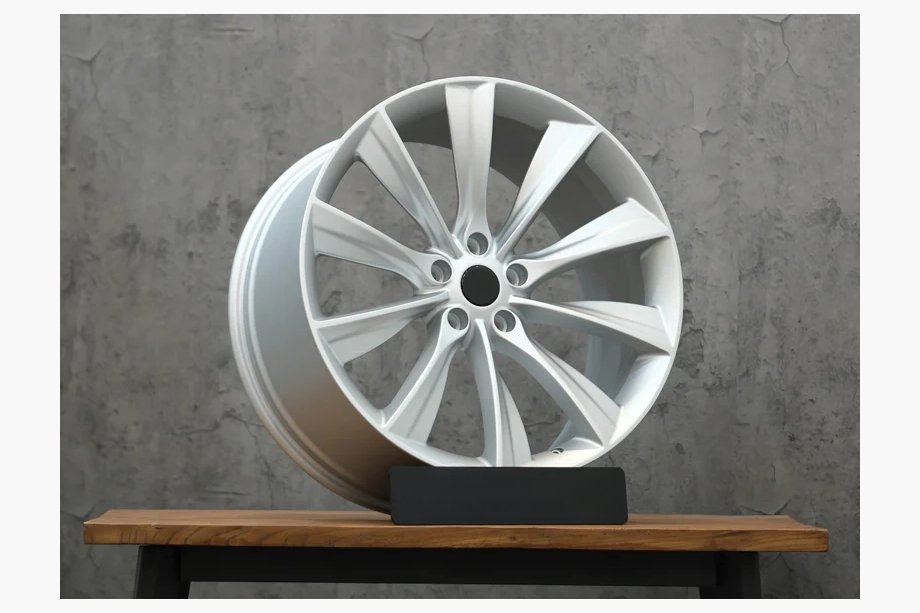 Tesla Model S 2012– Taotut vanteet OEM R21 V2 (4 kpl) Image