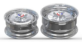 Chevrolet Impala 1961–1964 Taotut OEM-vanteet R18 R20 (4 kpl) kuva 9