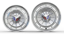 Chevrolet Impala 1961–1964 Taotut OEM-vanteet R18 R20 (4 kpl) kuva 2