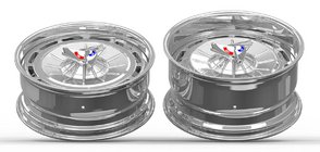 Chevrolet Bel Air 1961–1964 Taotut OEM-vanteet R20 (4 kpl) kuva 3
