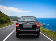 Kia Sorento I BL 2002–2009 Takasuojauskaari AK012 (ruostumaton teräs) kuva 1