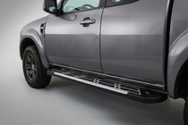 Mazda BT-50 2007–2012 Sunrise sivuportaat (2 kpl, alumiini) kuva 1