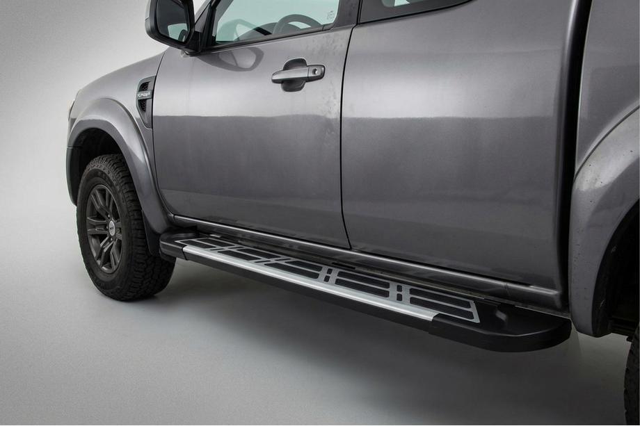 Mazda BT-50 2007–2012 Sunrise sivuportaat (2 kpl, alumiini) Image