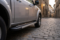 Mazda BT-50 2007–2012 RedLine V1 sivuportaat (2 kpl, alumiini) kuva 1
