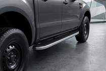 Mazda BT-50 2007–2012 Tayga sivuastinlaudat (2 kpl, alumiini) kuva 1