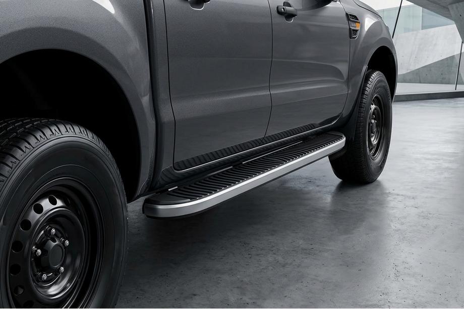 Mazda BT-50 2007–2012 Tayga sivuastinlaudat (2 kpl, alumiini) Image