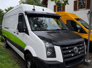 Volkswagen Crafter 2006–2016 Tuulilasin visiiri V-4 (musta kiiltävä, 5 mm) kuva 1