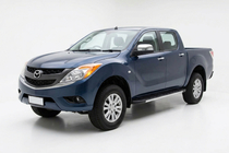 Mazda BT-50 2012– Duru sivuportaat (2 kpl, alumiini) kuva 1