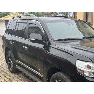 Ikkunatuuliohjaimet kromilistalla Niken Luxury (4 kpl) Toyota Land Cruiser 200 2007–2021 kuva 1