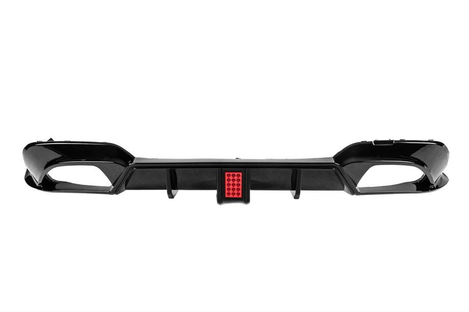 BMW 3-sarja G20/G21 2018– Takapuskurin diffuusori CS-Style LED (M-Sport 2018-2022, ABS) Image