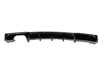 BMW 3-sarja F30/F31 2012–2019 Takapuskurin diffuusori yksipuoliselle tuplapakoputkelle (M-Sport, ABS) kuva 1