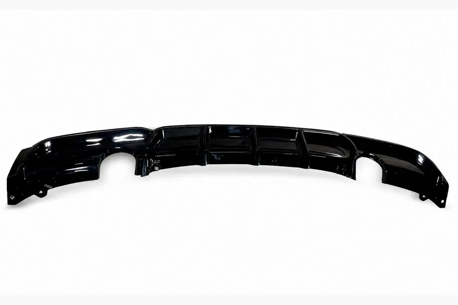 BMW 3-sarja F30/F31 2012–2019 Takapuskurin diffuusori kaksipuoliselle yksittäiselle pakoputkelle (M-Sport, ABS) Kuva 6